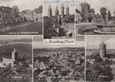 Naumburg - u.a. Marientor - 1977 Naumburg - u.a. Marientor - 1977