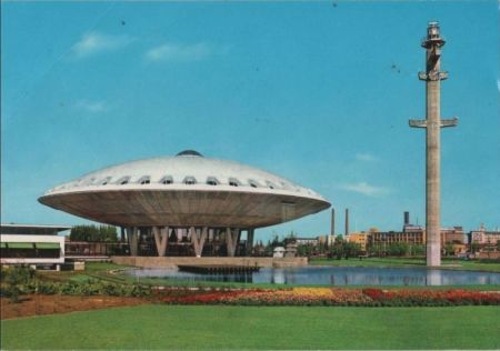 Niederlande - Eindhoven - Evoluon - ca. 1980 Niederlande - Eindhoven - Evoluon - ca. 1980