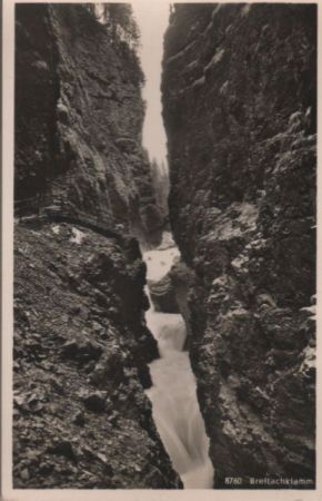 Breitachklamm - 1950 Breitachklamm - 1950