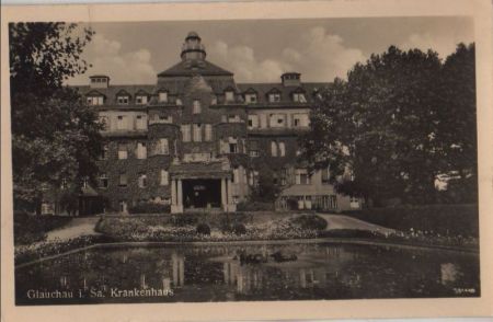 Glauchau - Krankenhaus - 1958 Glauchau - Krankenhaus - 1958