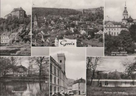 Greiz - u.a. Schloß - 1979 Greiz - u.a. Schloß - 1979