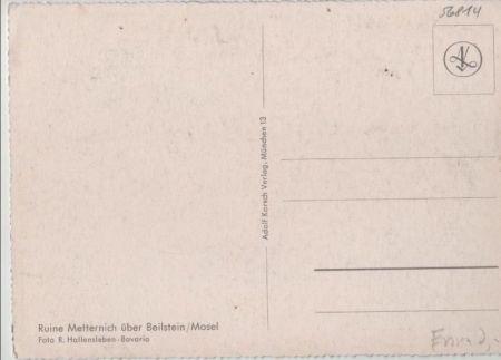 Beilstein - Ruine Metternich Beilstein - Ruine Metternich