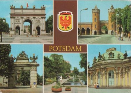 Potsdam - u.a. Brandenburger Tor - 1979 Potsdam - u.a. Brandenburger Tor - 1979