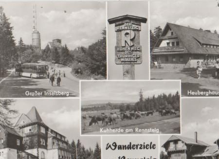Brotterode - Rennsteig u.a. Schänke Dreiherrnstein - 1981 Brotterode - Rennsteig u.a. Schänke Dreiherrnstein - 1981