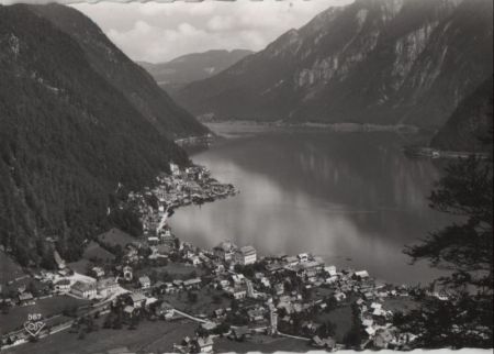 Österreich - Hallstatt - am Hastättersee - ca. 1965 Österreich - Hallstatt - am Hastättersee - ca. 1965