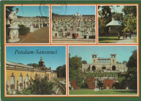 Potsdam, Sanssouci - u.a. Weinbergterrassen - 1987 Potsdam, Sanssouci - u.a. Weinbergterrassen - 1987