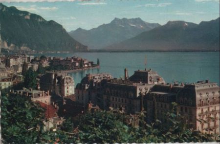Montreux - Schweiz - Vue generale Montreux - Schweiz - Vue generale