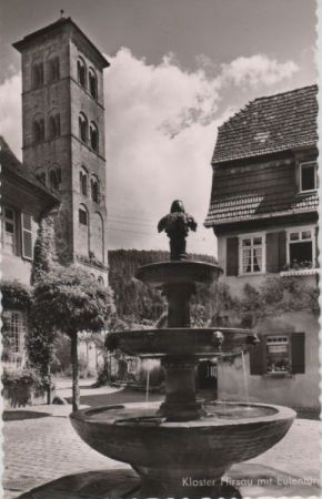 Calw-Hirsau - Kloster mit Eulenturm - ca. 1960 Calw-Hirsau - Kloster mit Eulenturm - ca. 1960