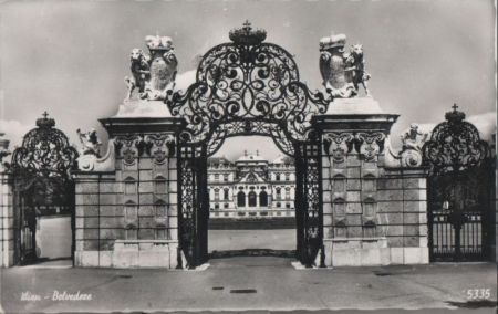 Österreich - Wien - Belvedere - ca. 1965 Österreich - Wien - Belvedere - ca. 1965