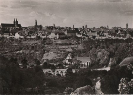 Rothenburg - Gesamtansicht - ca. 1960 Rothenburg - Gesamtansicht - ca. 1960
