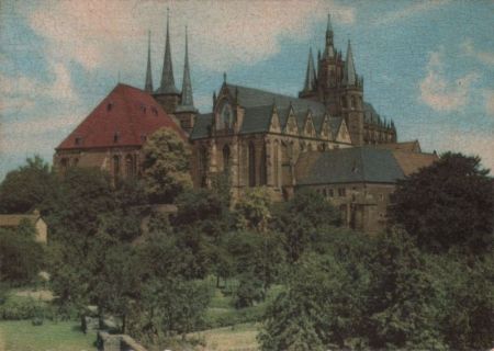 Erfurt - Dom und Severi - 1961 Erfurt - Dom und Severi - 1961