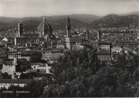 Italien - Florenz - Firenze - Panorama - 1962 Italien - Florenz - Firenze - Panorama - 1962