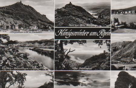 Königswinter am Rhein - 1962 Königswinter am Rhein - 1962