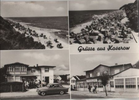 Koserow - mit 4 Bildern - ca. 1970 Koserow - mit 4 Bildern - ca. 1970