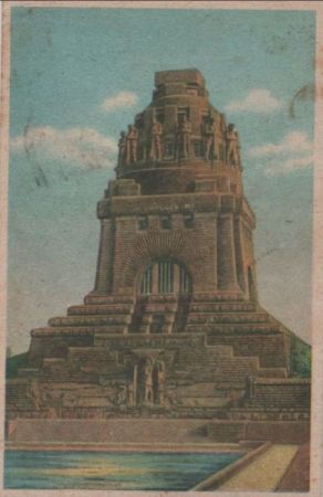 Leipzig - Völkerschlachtdenkmal - ca. 1925 Leipzig - Völkerschlachtdenkmal - ca. 1925