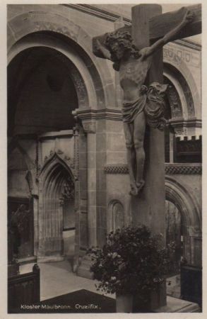 Maulbronn - Cruzifix - 1936 Maulbronn - Cruzifix - 1936
