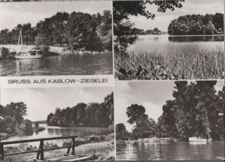 Königs Wustershausen, Kablow-Ziegelei - mit 4 Bildern - 1983 Königs Wustershausen, Kablow-Ziegelei - mit 4 Bildern - 1983