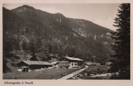 Kreuth - Schwaigeralm - ca. 1960 Kreuth - Schwaigeralm - ca. 1960