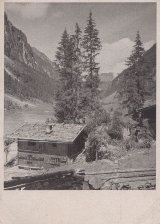 Hütte im Gebirge - 1944 Hütte im Gebirge - 1944