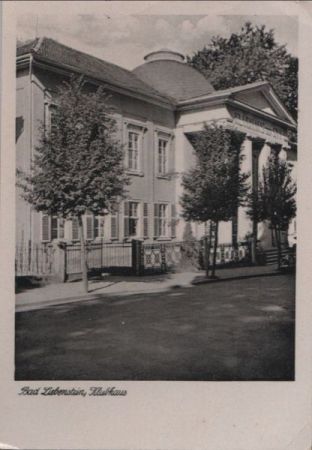 Bad Liebenstein - Klubhaus - ca. 1955 Bad Liebenstein - Klubhaus - ca. 1955