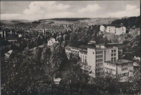 Bad Mergentheim - Sanatorium Taubertal - ca. 1955 Bad Mergentheim - Sanatorium Taubertal - ca. 1955