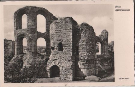 Trier - Kaiserthermen - ca. 1950 Trier - Kaiserthermen - ca. 1950