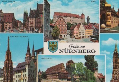 Nürnberg u.a. Henkersteg - 1966 Nürnberg u.a. Henkersteg - 1966