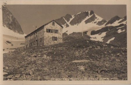 Österreich - St. Anton - Darmstädter Hütte - 1928 Österreich - St. Anton - Darmstädter Hütte - 1928