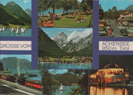 Österreich - Achensee - u.a. Pertisau - ca. 1980 Österreich - Achensee - u.a. Pertisau - ca. 1980