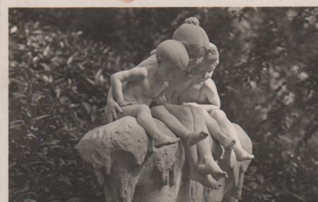 Düsseldorf - Hofgarten Märchenbrunnen - ca. 1955 Düsseldorf - Hofgarten Märchenbrunnen - ca. 1955
