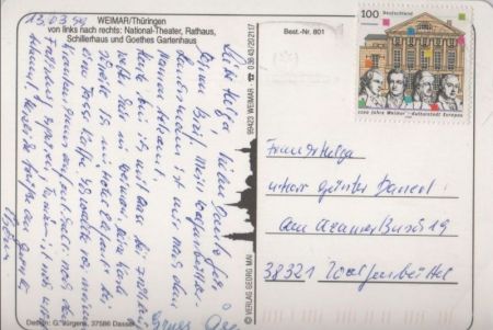 Weimar - 4 Bilder Weimar - 4 Bilder