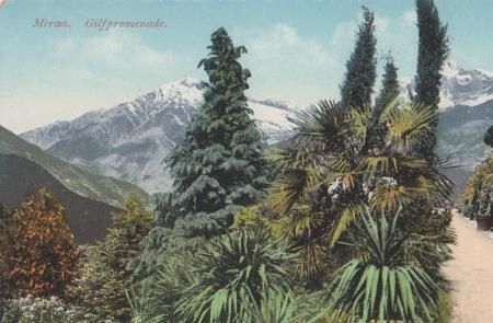 Italien - Meran - Gilfpromenade - ca. 1925 Italien - Meran - Gilfpromenade - ca. 1925