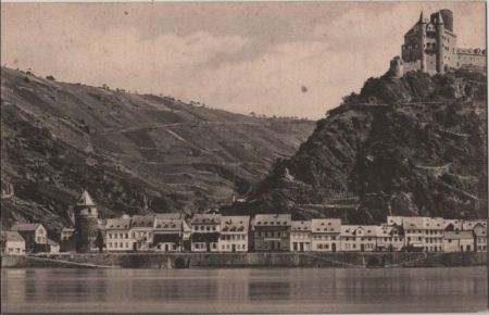 St. Goarshausen - und die Katz - 1906 St. Goarshausen - und die Katz - 1906