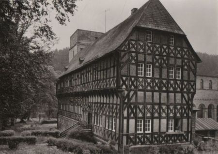 Paulinzella - Ehemaliges Amtshaus - 1981 Paulinzella - Ehemaliges Amtshaus - 1981