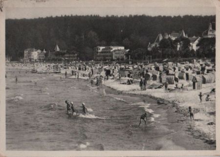 Binz - Strandleben - 1951 Binz - Strandleben - 1951