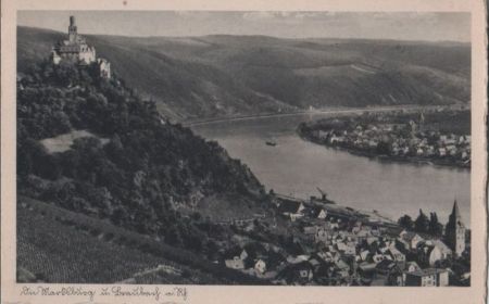 Braubach - Marksburg - ca. 1950 Braubach - Marksburg - ca. 1950