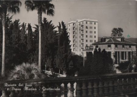 Italien - Diano Marina - Grattacielo - 1955 Italien - Diano Marina - Grattacielo - 1955