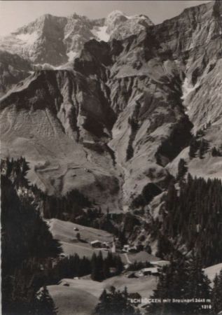 Österreich - Schröcken - mit Braunarl - 1965 Österreich - Schröcken - mit Braunarl - 1965