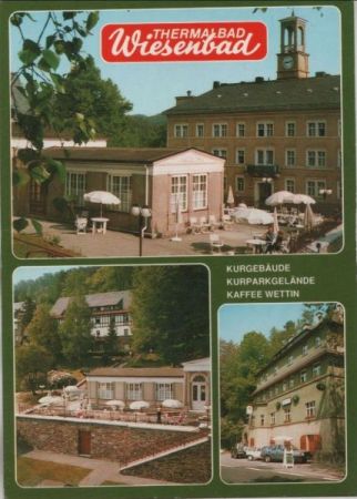 Wiesenbad - u.a. Kurparkgelände - 1985 Wiesenbad - u.a. Kurparkgelände - 1985