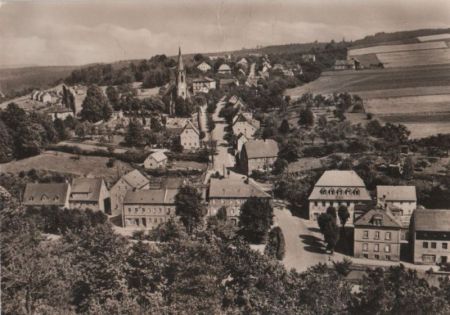 Berggießhübel - Kirchstraße - ca. 1965 Berggießhübel - Kirchstraße - ca. 1965