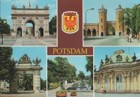 Potsdam - u.a. Jägertor - 1987 Potsdam - u.a. Jägertor - 1987