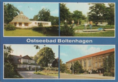 Boltenhagen - u.a. Minigolfanlage - 1987 Boltenhagen - u.a. Minigolfanlage - 1987