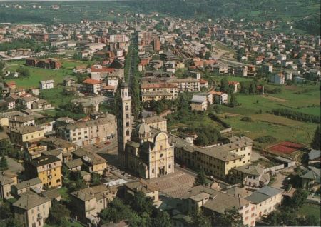 Italien - Tirano - Panorama - ca. 1985 Italien - Tirano - Panorama - ca. 1985