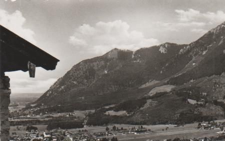 Blick v. Balsbergalm auf Unterwössen - 1966 Blick v. Balsbergalm auf Unterwössen - 1966