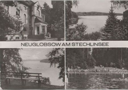 Stechlin-Neuglobsow - mit 4 Bildern - 1989 Stechlin-Neuglobsow - mit 4 Bildern - 1989