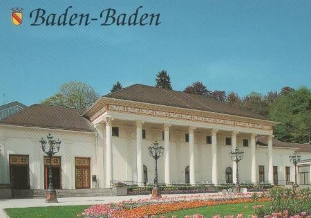 Baden-Baden - Das Kurhaus - ca. 1995 Baden-Baden - Das Kurhaus - ca. 1995