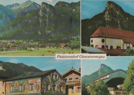 Oberammergau u.a. Haus Heinzeller - 1977 Oberammergau u.a. Haus Heinzeller - 1977