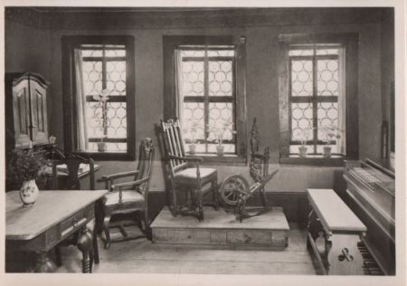 Eisenach - Bachhaus, Wohnzimmer - 1958 Eisenach - Bachhaus, Wohnzimmer - 1958