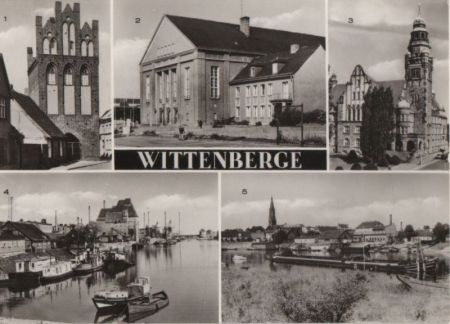 Wittenberge, Prignitz - u.a. Hafen - ca. 1980 Wittenberge, Prignitz - u.a. Hafen - ca. 1980