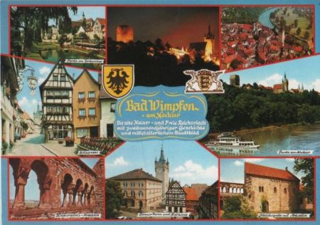 Bad Wimpfen - 8 Teilbilder - 1994 Bad Wimpfen - 8 Teilbilder - 1994